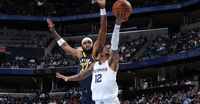 灰熊完胜步行者，浓眉哥扛起全队